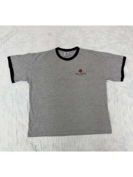 Other - Vintage Bacardi Rum Ringer T-Shirt